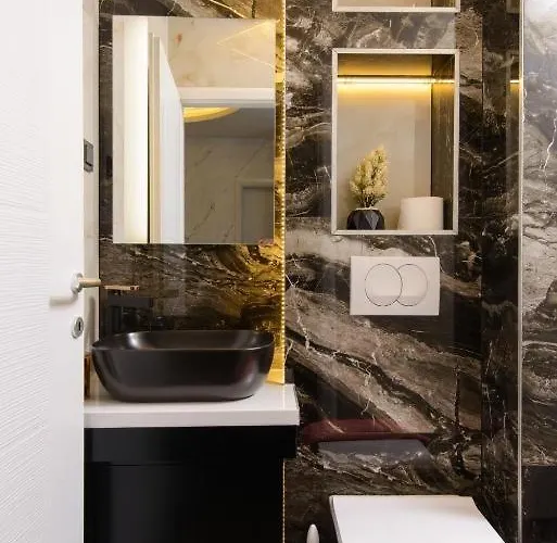 In Okrug Gornji With Sea View, Balcony, Air Conditioning, Wifi 5134-3 Apartament