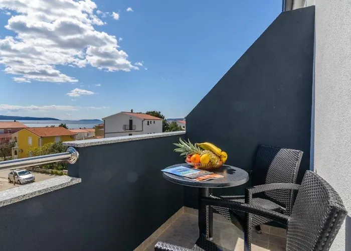 Apartment In Okrug Gornji With Sea View, Balcony, Air Conditioning, Wifi 5134-3