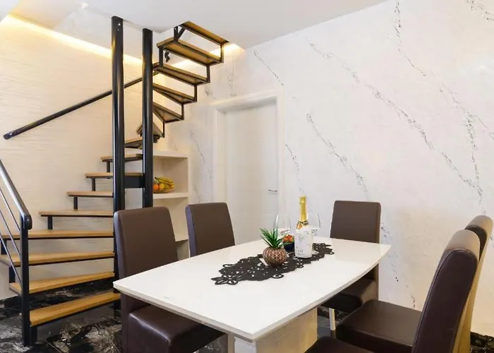 Apartment In Okrug Gornji With Sea View, Balcony, Air Conditioning, Wifi 5134-3