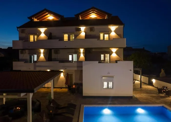 In Okrug Gornji With Sea View, Balcony, Air Conditioning, Wifi 5134-3 *