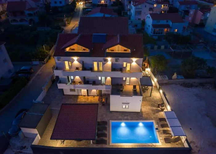 In Okrug Gornji With Sea View, Balcony, Air Conditioning, Wifi 5134-3 * Trogir