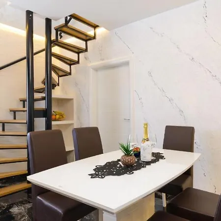 Apartment In Okrug Gornji With Sea View, Balcony, Air Conditioning, Wifi 5134-3